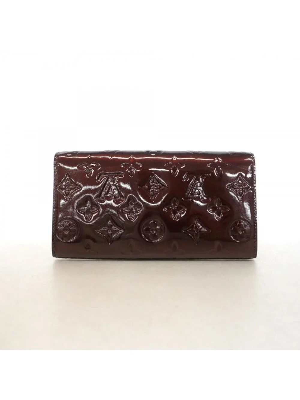 Louis Vuitton Wallet Vernis Portefeuille Rossmore Amaranto